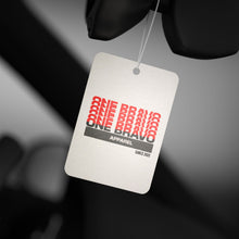 Load image into Gallery viewer, Stacked One Bravo Apparel Logo Air Freshener
