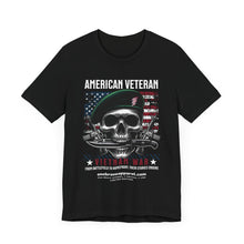 Load image into Gallery viewer, American Army Skull Veteran Unisex Tee
