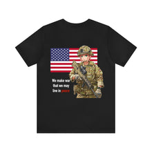 Load image into Gallery viewer, We Make War Anime / Japanese Unisex Tee
