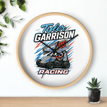 Load image into Gallery viewer, Tyler Garrison Racing Wall Clock
