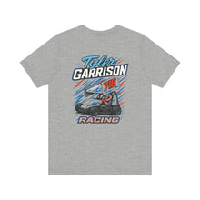 Load image into Gallery viewer, Tyler Garrison Racing Unisex Tee Back Image
