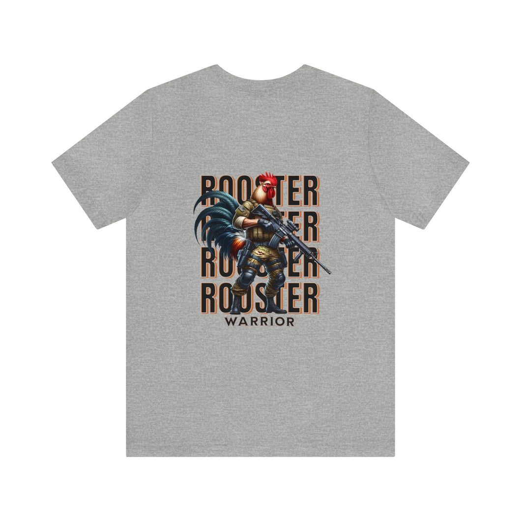 Rooster Animal Warrior Unisex Tee