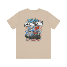 Load image into Gallery viewer, Tyler Garrison Racing Unisex Tee Back Image
