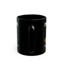 Load image into Gallery viewer, The Frontline Of Extraordinary Flavor Ceramic Black Mug (11oz)
