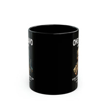 Load image into Gallery viewer, The Frontline Of Extraordinary Flavor Ceramic Black Mug (11oz)
