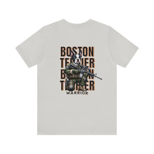 Load image into Gallery viewer, Boston Terrier Animal Warrior Unisex Tee
