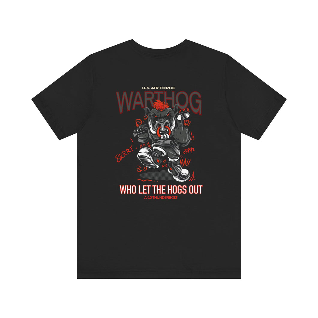 Who Let The Hogs Out Unisex Tee