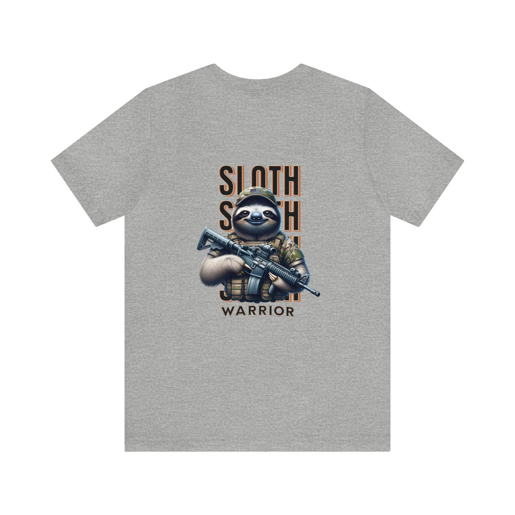 Sloth Animal Warrior Unisex Tee