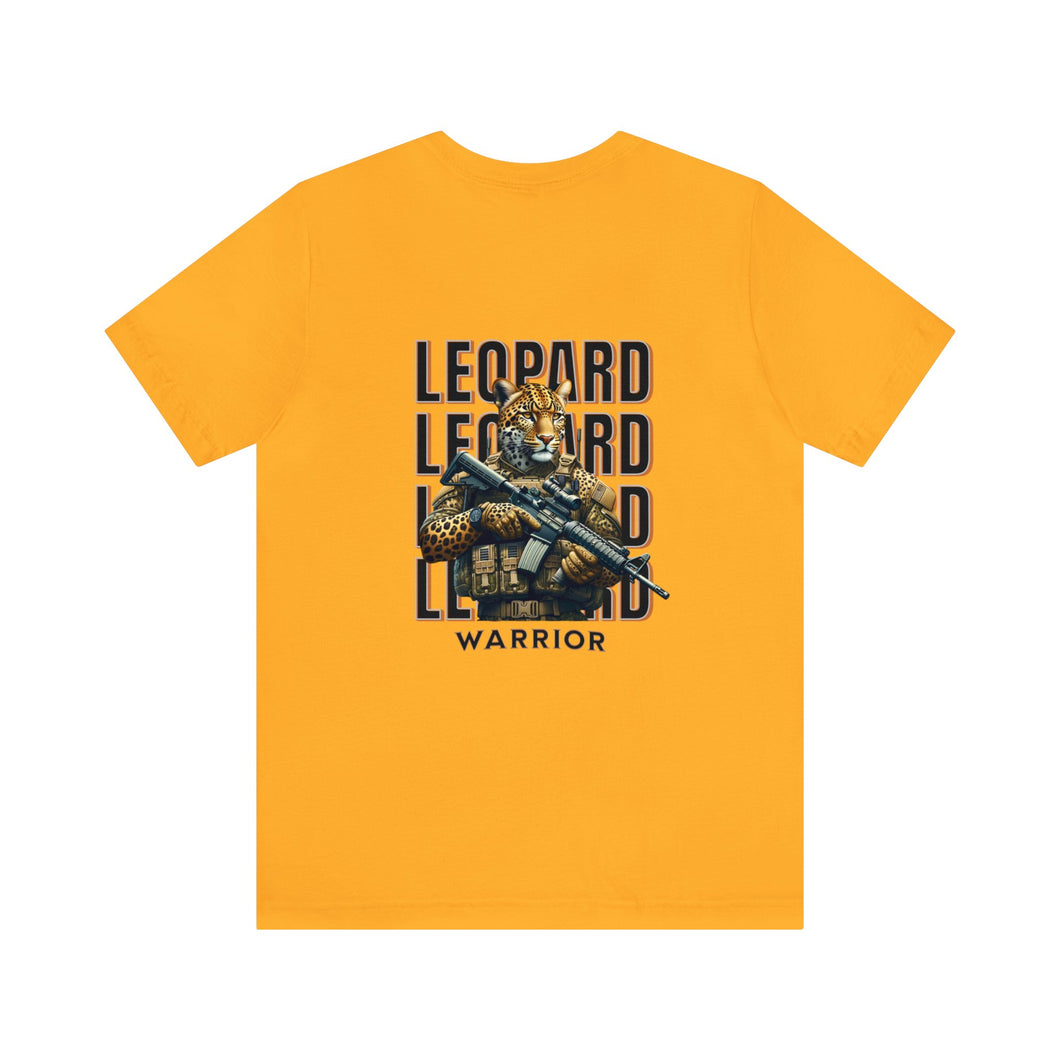 Leopard Animal Warrior Unisex Tee