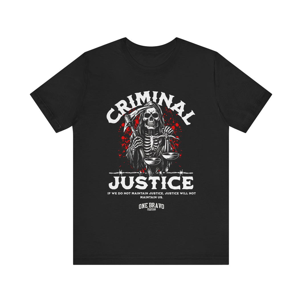 Criminal Justice Unisex Tee