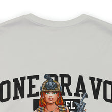 Load image into Gallery viewer, One Bravo Nose Art Unisex Tee
