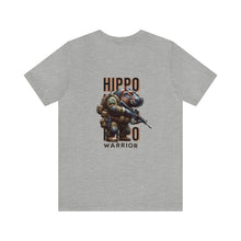 Load image into Gallery viewer, Hippo Animal Warrior Unisex Tee
