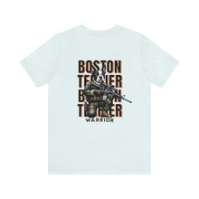 Load image into Gallery viewer, Boston Terrier Animal Warrior Unisex Tee
