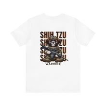 Load image into Gallery viewer, Shih Tzu Animal Warrior Unisex Tee
