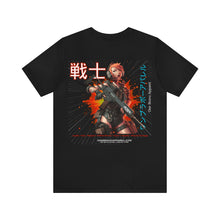 Load image into Gallery viewer, Female Anime Soldier Anime / Japanese Unisex Tee
