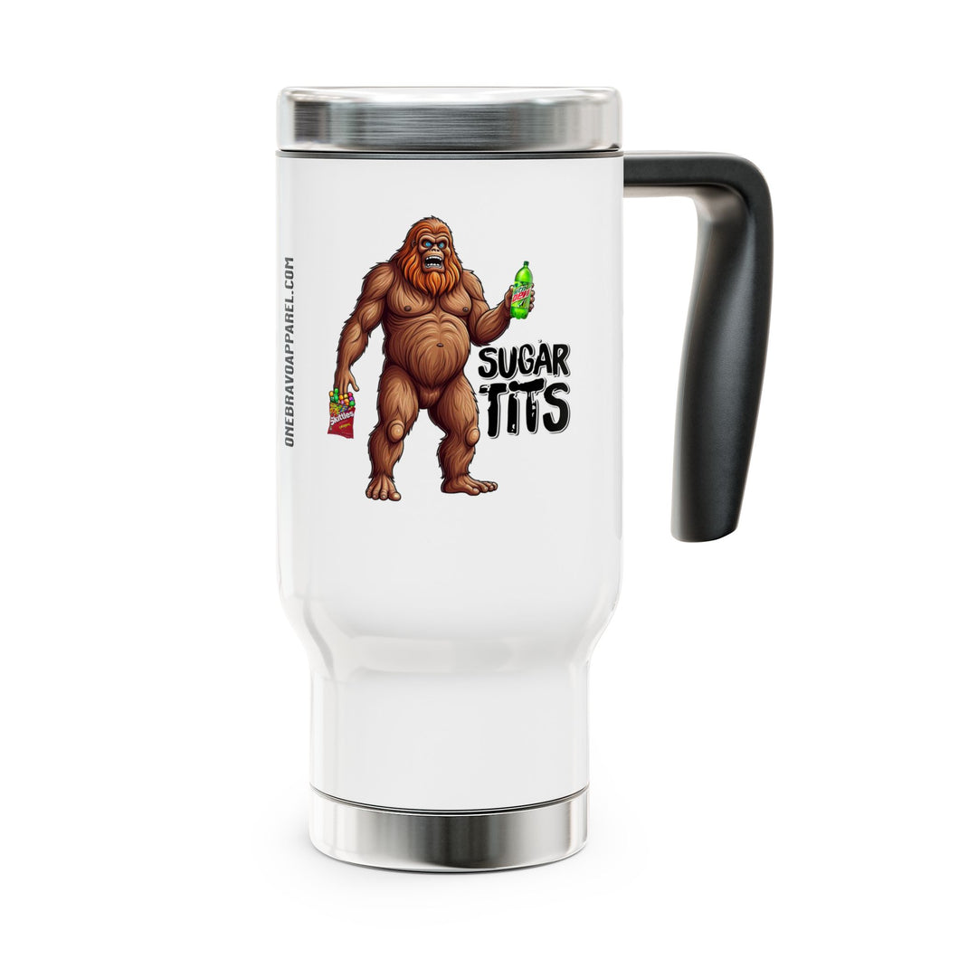 Sugar Tits Stainless Steel Travel Mug