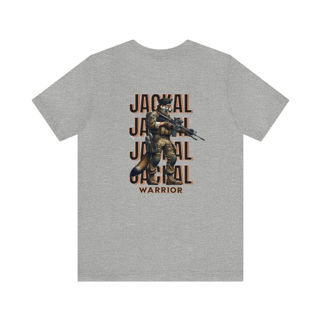 Jackal Animal Warrior Unisex Tee