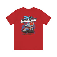 Load image into Gallery viewer, Tyler Garrison Racing Unisex Tee Back Image
