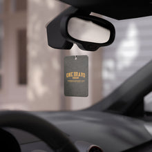 Load image into Gallery viewer, Orange /Black One Bravo Apparel Logo Air Freshener
