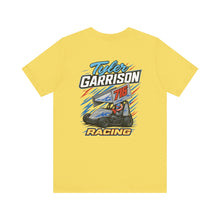 Load image into Gallery viewer, Tyler Garrison Racing Unisex Tee Back Image

