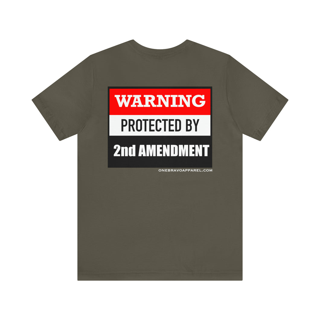 Protected By 2nd Amendment Unisex Tee