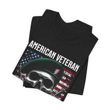 Load image into Gallery viewer, American Army Skull Veteran Unisex Tee
