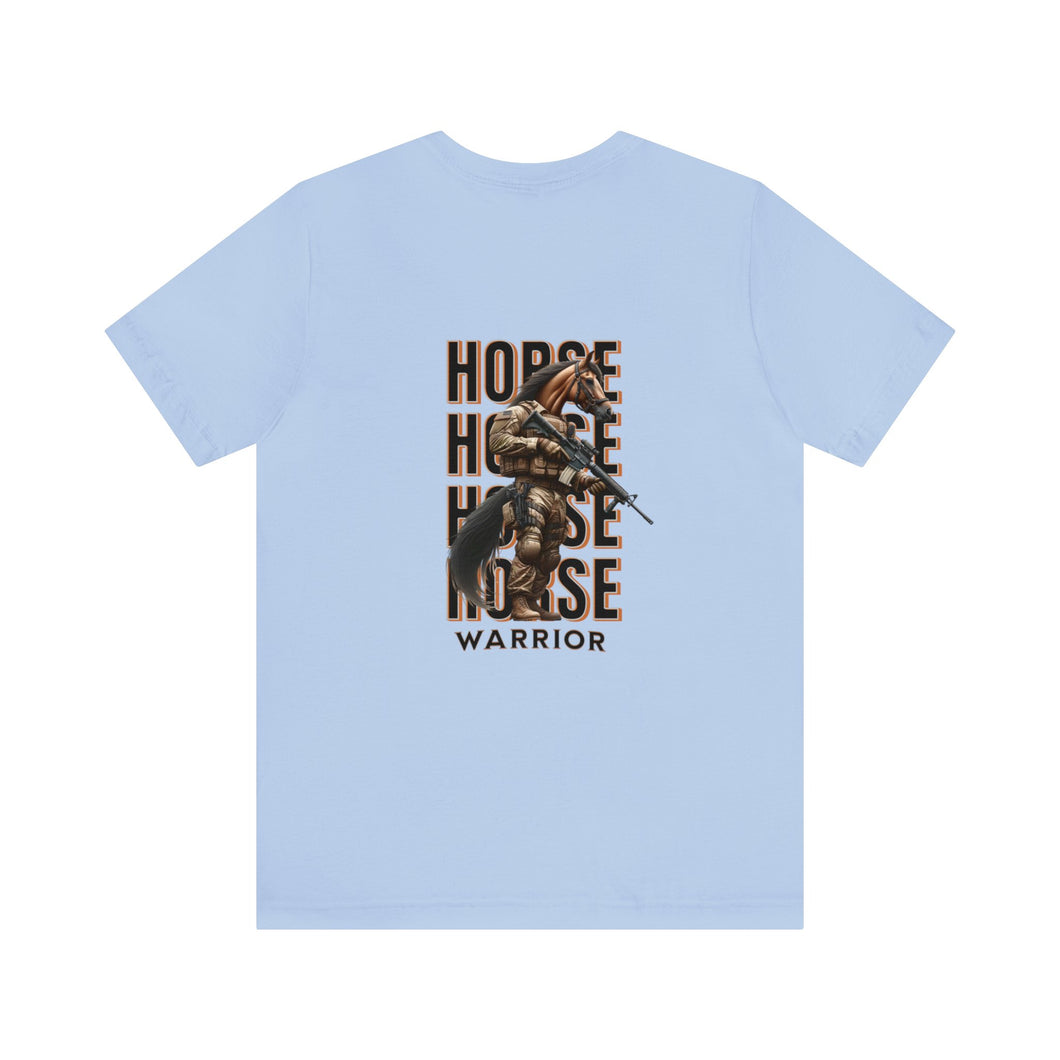 Horse Animal Warrior Unisex Tee