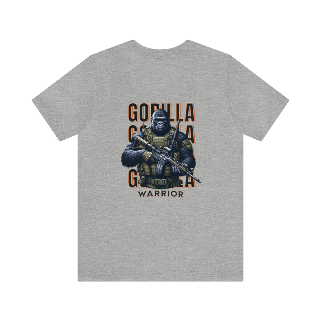 Gorilla Animal Warrior Unisex Tee