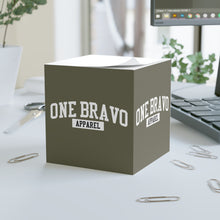 Load image into Gallery viewer, One Bravo Note Cube
