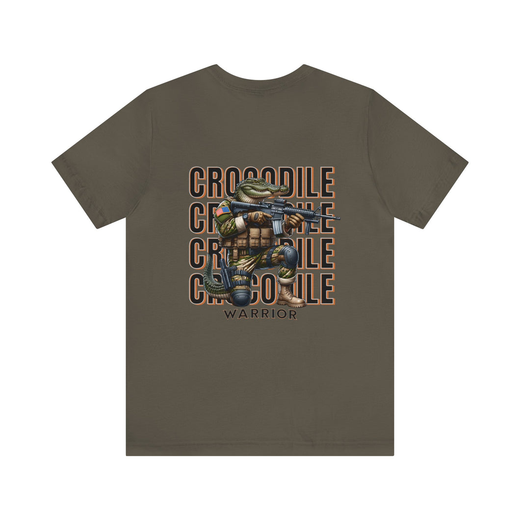 Crocodile Animal Warrior Unisex Tee
