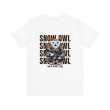 Load image into Gallery viewer, Snow Owl Animal Warrior Unisex Tee
