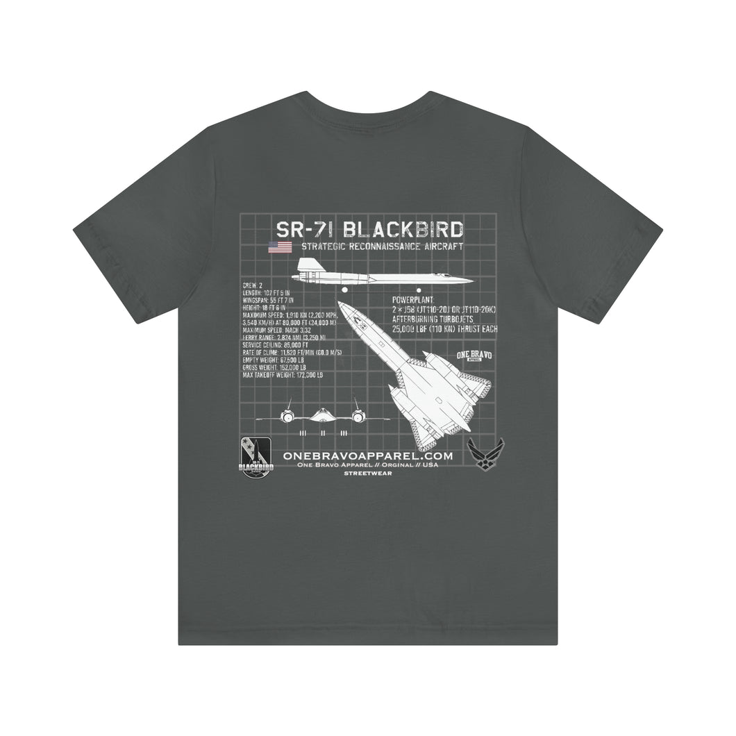 SR-71 Blackbird Aircraft Unisex Tee