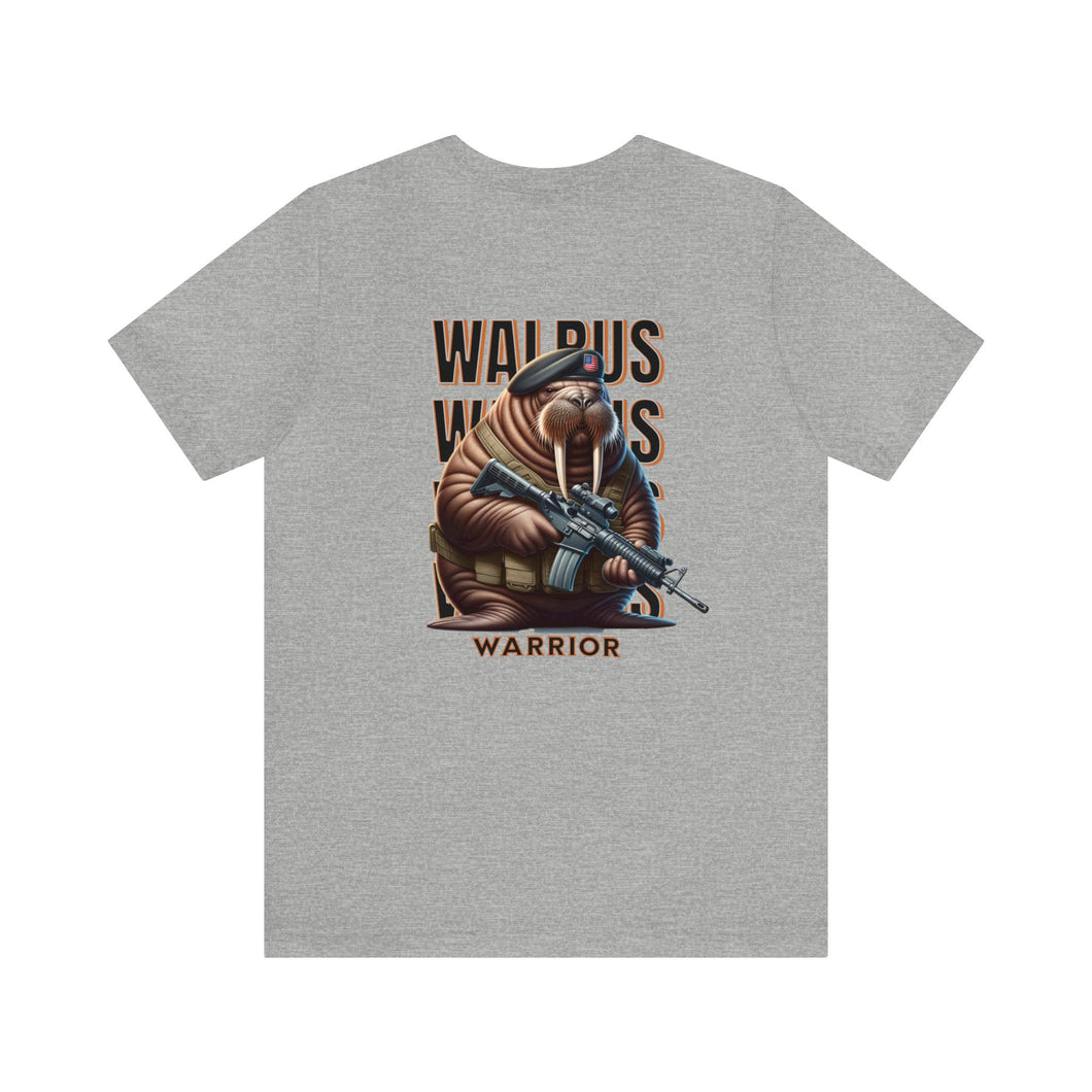 Walrus Animal Warrior Unisex Tee