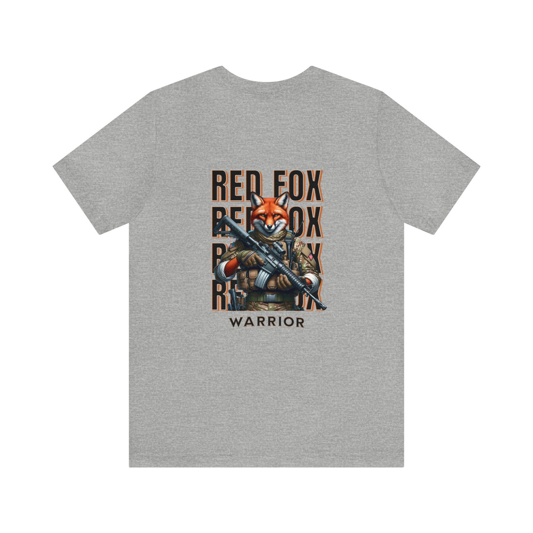 Red Fox Animal Warrior Unisex Tee