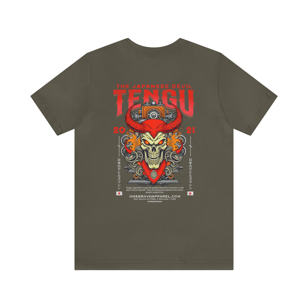 Tengu-Japanese Devil Unisex Streetwear Tee
