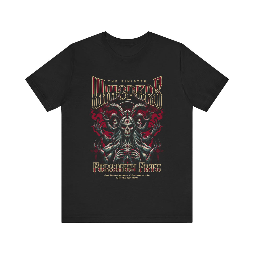 The Sinister Whispers Unisex Tee