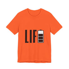 Load image into Gallery viewer, Battery Life Unisex Tee
