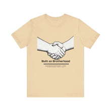 Load image into Gallery viewer, Built on Brotherhood Unisex Tee
