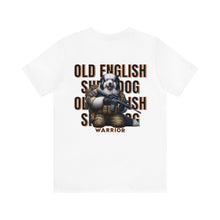 Load image into Gallery viewer, Old English Sheepdog Animal Warrior Unisex Jersey Short Sleeve Tee
