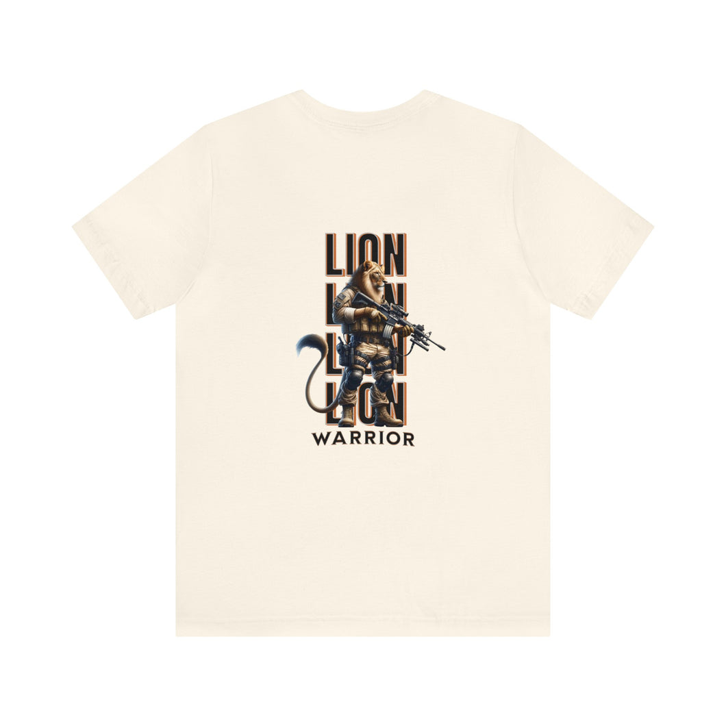 Lion Animal Warrior Unisex Tee