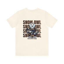 Load image into Gallery viewer, Snow Owl Animal Warrior Unisex Tee
