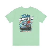 Load image into Gallery viewer, Tyler Garrison Racing Unisex Tee Back Image
