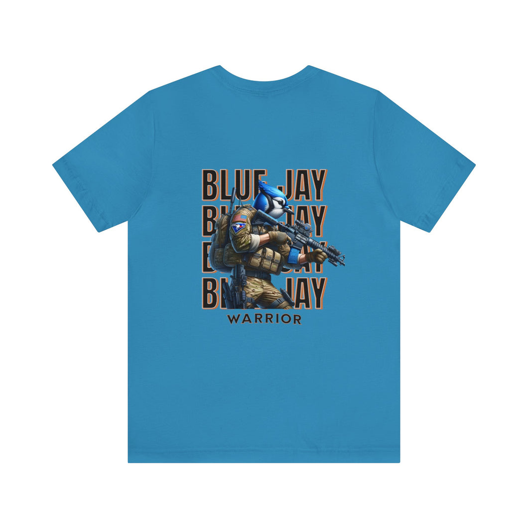 Blue Jay Animal Warrior Unisex Tee