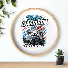 Load image into Gallery viewer, Tyler Garrison Racing Wall Clock
