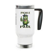 Load image into Gallery viewer, Pickle Paul Stainless Steel Travel Mug
