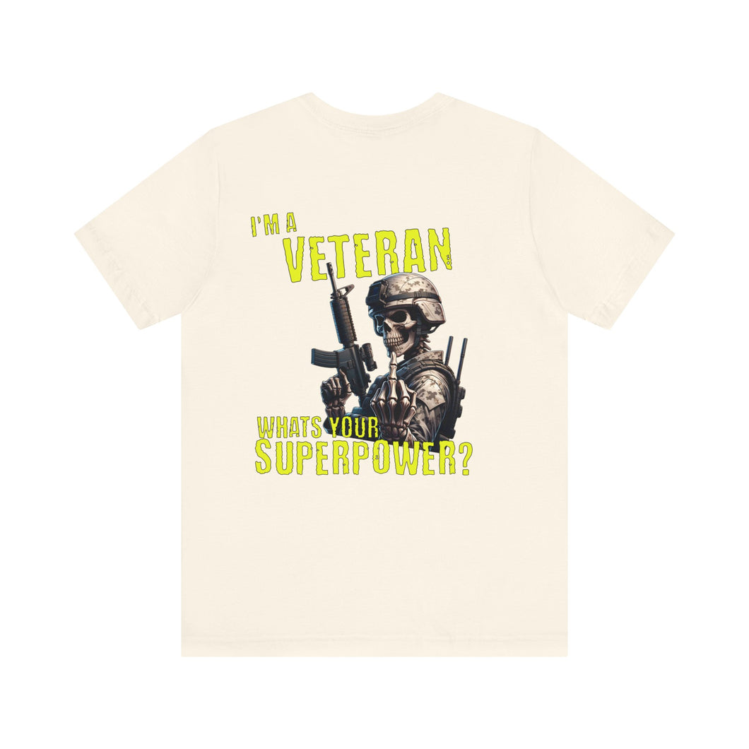 Veteran Superpower Unisex Tee