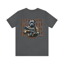 Load image into Gallery viewer, Staffordshire Bull Terrier Animal Warrior Unisex Tee
