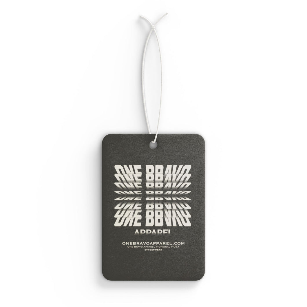 One Bravo Apparel Flip Text Logo Air Freshener