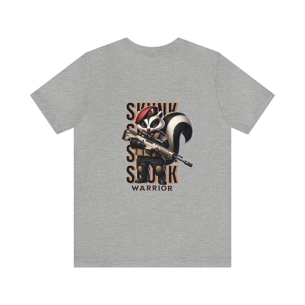 Skunk Animal Warrior Unisex Tee