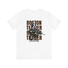 Load image into Gallery viewer, Boston Terrier Animal Warrior Unisex Tee
